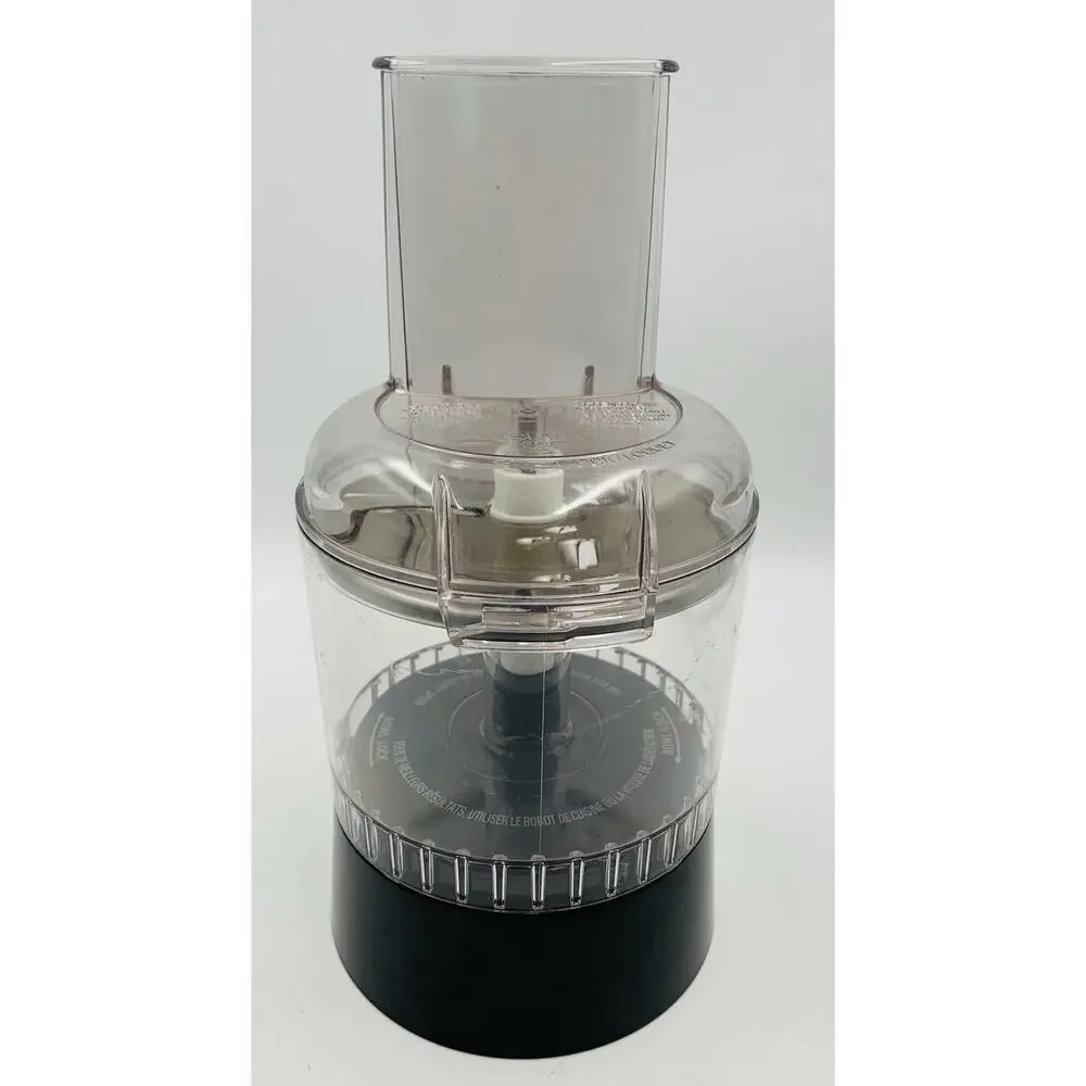 Cuisinart AFP-7 Smart Power Duet Food Processor Used Color Black W/Blade
